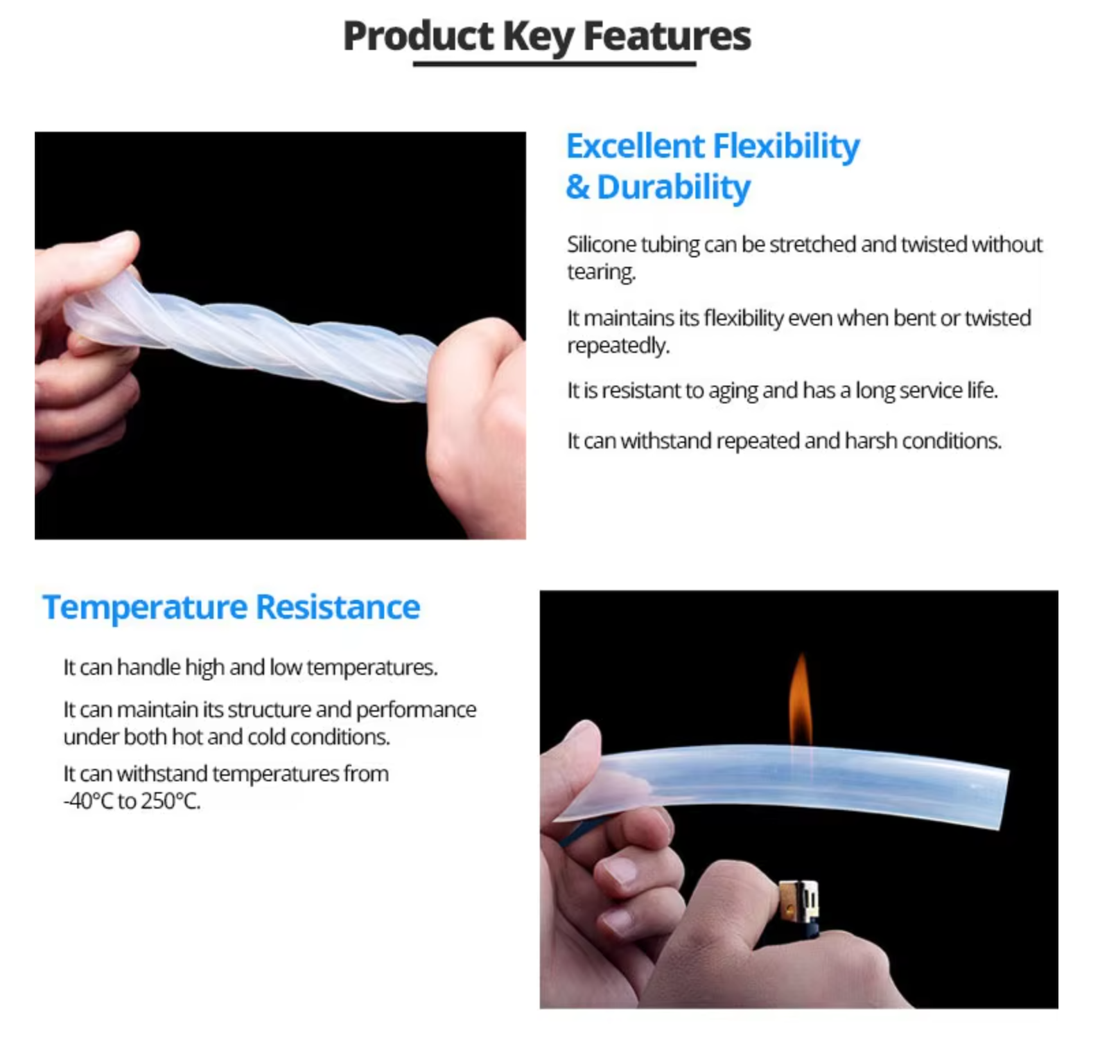 high quality silicone hose, food grade, odorless, high temperature resistant high quality silicone hose, food grade, odorless, high temperature resistant